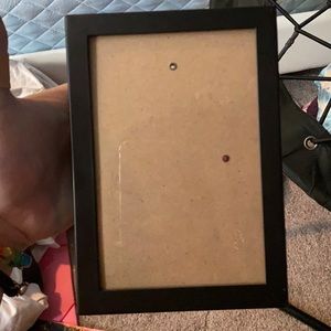 Glass photo frame